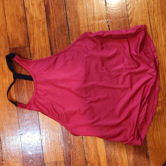 Ryderwear red t-back tank top - Picture 8 of 10